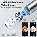 8-Piece Smart Visual Ear Cleaner, 1080P HD AI Warning, IP67 Waterproof Silicone Soft Tip, Safe and Comfortable Comfortable(white))