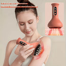 Smart Lymphatic and Back Massager, featuring deep tissue massage and portable design. Powered by USB with a modern aesthetic, it's a perfect holiday health gift for loved ones.