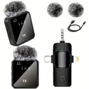2.4G Wireless Lavalier Microphone: Multi - person, Full - scenario Audio, 25m HD Noise - reduction