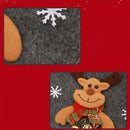 Christmas Plush Bell Bags 3-Pack: Snowman, Reindeer & Santa, Filled with Joy and Surprise