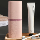 1pc Portable Toothbrush Holder Box, Multi-functional Travel Toothbrush Storage Case, Mouthwash Cup and Toothbrush Container.Sky blue