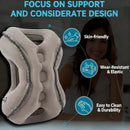 Inflatable Travel Pillow | Multi-Scene Ergonomic Design, 3-Second Inflate/Deflate, Relieves Travel Fatigue.(GREY)