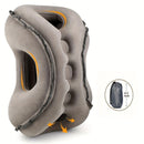 Inflatable Travel Pillow | Multi-Scene Ergonomic Design, 3-Second Inflate/Deflate, Relieves Travel Fatigue.(GREY)