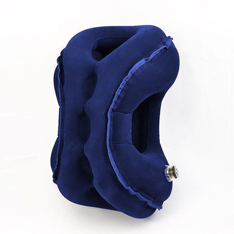 Inflatable Travel Pillow | Multi-Scene Ergonomic Design, 3-Second Inflate/Deflate, Relieves Travel Fatigue.(GREY)