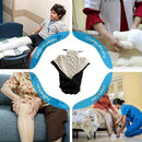 Winter Elderly Wheelchair Heating Blanket | Windproof & Fleece-Lined, Ideal for Both Outings and Home Use(navy blue)