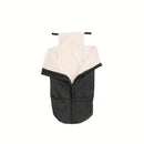 Winter Elderly Wheelchair Heating Blanket | Windproof & Fleece-Lined, Ideal for Both Outings and Home Use(navy blue)
