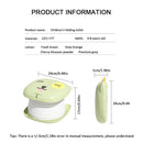 Car Folding Potty, cute cartoon design, folds in seconds for easy carrying, widened seat ring for comfort and stability, suitable for both home and travel.(YELLOW)