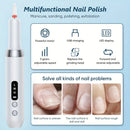 White  Wireless Charging Nail Drill, 3-Speed Adjustable, Professional-Level Care in One Tool