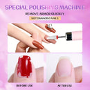 White  Wireless Charging Nail Drill, 3-Speed Adjustable, Professional-Level Care in One Tool