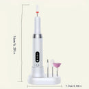 White  Wireless Charging Nail Drill, 3-Speed Adjustable, Professional-Level Care in One Tool