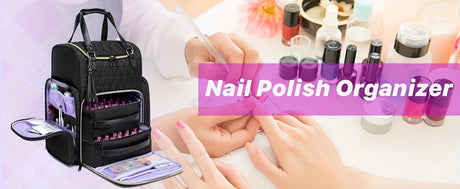 Nail Art Tool Storage Backpack: Removable Compartments, High-Capacity Categorized Storage, Multiple Carrying Methods, Ideal for Home, Travel & Mobile Services