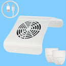 Nail Dust Collector: USB-Powered, Strong Suction, One-Touch Operation, Say Goodbye to Dust Troubles.PINK