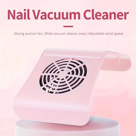 Nail Dust Collector: USB-Powered, Strong Suction, One-Touch Operation, Say Goodbye to Dust Troubles.GREEN