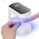 Mini Nail Lamp: Portable, Fast-Drying, Enjoy DIY Nail Fun On-the-Go