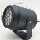 20-Pattern Christmas Projection Lamp, Plug-and-Play USB Lights Up a Fairy-Tale Christmas Night/golden
