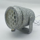 20-Pattern Christmas Projection Lamp, Plug-and-Play USB Lights Up a Fairy-Tale Christmas Night/silver