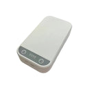 Portable Nail Disinfection Box, USB powered. Built‑in UV fast sterilization, suitable for nail and tattoo tools, PVC/plastic material, the ideal hygiene assistant for salons and studios.