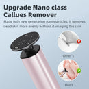 rose gold  Electric Foot File: 3-Speed Adjustable Nano-Level Filing, Type-C Fast Charge, Long Battery Life, Washable & Replaceable Heads, At-Home & Travel Foot Renewal Care
