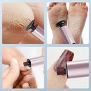 rose gold  Electric Foot File: 3-Speed Adjustable Nano-Level Filing, Type-C Fast Charge, Long Battery Life, Washable & Replaceable Heads, At-Home & Travel Foot Renewal Care