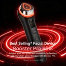 Beauty Device: Red and Blue Light, Home Use, Portable, Vibrating, Multi-Functional, with Voice Guidance, 5-Color Light Therapy, Eye Massage, Eye Care Device/"Upgrade" black beauty introducer