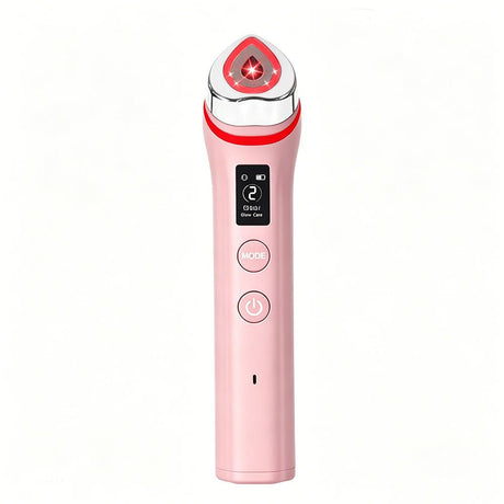 Beauty Device: Red and Blue Light, Home Use, Portable, Vibrating, Multi-Functional, with Voice Guidance, 5-Color Light Therapy, Eye Massage, Eye Care Device/