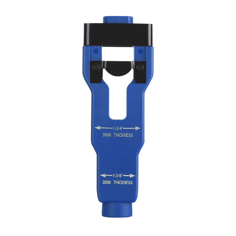 Door Latch Chisel Positioning Tool: Precise Positioning Without Measurement, Easy Installation With Less Effort/BLUE