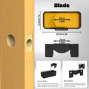 Door Latch Chisel Positioning Tool: Precise Positioning Without Measurement, Easy Installation With Less Effort/BLUE