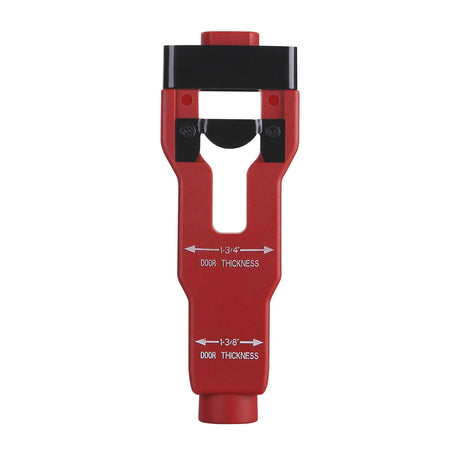 Door Latch Chisel Positioning Tool: Precise Positioning Without Measurement, Easy Installation With Less Effort/wine red