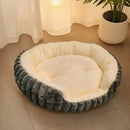 Pet owners are searching: Winter thick rabbit fur pet bed, ultimate cold-proof warmth solution(pink   No. M)