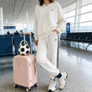 Soccer Theme Ladies Handbag, PU Material, Hand Carry Shoulder Crossbody Three Ways, Daily Outing Versatile Fashion(black)