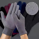 10 pairs Nylon Dot Grip Work Gloves – 13-Gauge PVC Dots Safety Gloves for Construction, Electrical & Handling, Breathable Knit, Non-Slip(black)