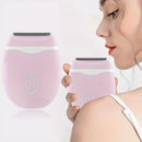 GREEN  Women's Electric Hair Remover, Portable Shaver, suitable for bikini line, legs, and underarms, with detachable blade head.