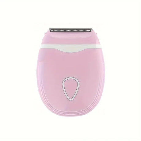 GREEN  Women's Electric Hair Remover, Portable Shaver, suitable for bikini line, legs, and underarms, with detachable blade head.