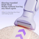 Women's Whole Body Electric Hair Removal Device, Painless Hair Removal, Type-C Fast Charging .pink