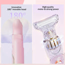WHITE Women's Whole Body Electric Hair Removal Device, Painless Hair Removal, Type-C Fast Charging