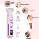 WHITE Women's Whole Body Electric Hair Removal Device, Painless Hair Removal, Type-C Fast Charging