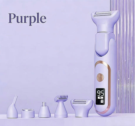 WHITE Women's Whole Body Electric Hair Removal Device, Painless Hair Removal, Type-C Fast Charging