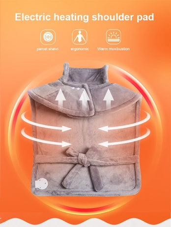 Neck Heating Cape: Smart Temperature Control, Warmth in an Instant.GREY