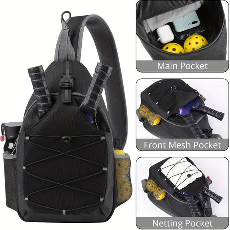 Features a dedicated paddle sleeve and a spacious main storage compartment for clothes, shoes, or gear.GREY