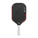 T700 Carbon Fiber Pickleball Paddle 16mm Core Lightweight Single Paddle with Polymer Honeycomb Core（Black grey）