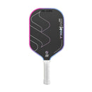 T700 Carbon Fiber Pickleball Paddle 16mm Core Lightweight Single Paddle with Polymer Honeycomb Core（Black grey）