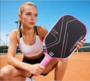 T700 Carbon Fiber Pickleball Paddle Set (2 Pack): 8.0oz Lightweight Widebody Design, Ideal for Beginners & Seniors（BLUE)