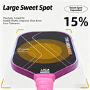T700 Carbon Fiber Pickleball Paddle Set (2 Pack): 8.0oz Lightweight Widebody Design, Ideal for Beginners & Seniors（pink)