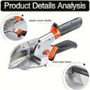 Multi-Angle Cutting Shear, Woodworking Precision Tool, 135-Degree Adjustable, Imported Steel, DIY & Trim Finishing Tool