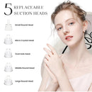 Blackhead Cleansing Device: 5 Nozzles for Full Face, 3 Suction Levels for Targeted Cleansing