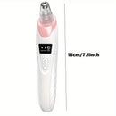 Blackhead Cleansing Device: 5 Nozzles for Full Face, 3 Suction Levels for Targeted Cleansing