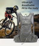 Lightweight Trail Running Hydration Backpack, Cycling Hiking Mountaineering Backpack, Night-Reflective Breathable Design(PINK)
