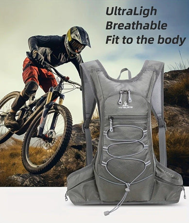 Lightweight Trail Running Hydration Backpack, Cycling Hiking Mountaineering Backpack, Night-Reflective Breathable Design(PINK)