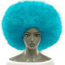 70s Fun Big Elastic Fluffy Afro Wig - High-quality Synthetic Short Curly Twisted Braid Wig for Cosplay and Daily Parties - Premium Fashion Wig（rose)