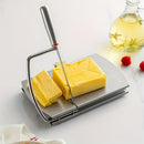 Stainless steel multi-function slicer, precise for even slicing, silicone suction cup for anti-slip stability, sharp blade for smooth cutting, a practical kitchen and baking tool